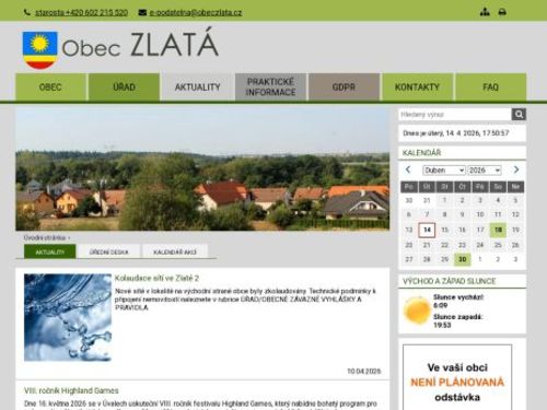 Obecní úřad Zlatá