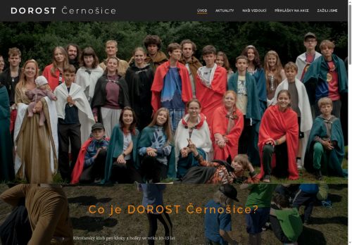 Zobrazit webové stránky Dorost Černošice