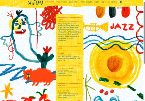 Zobrazit webové stránky Mifun - dětský pěvecký sbor