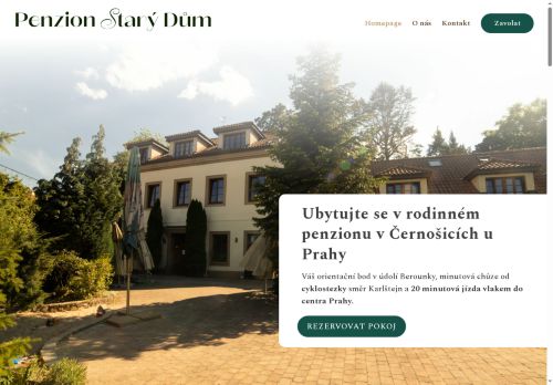 Zobrazit webové stránky Penzion Starý Dům