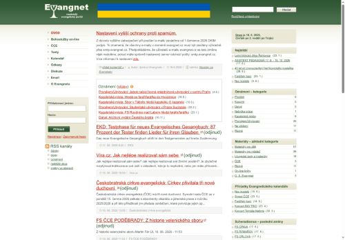 Zobrazit webové stránky Českobratrská církev evangelická