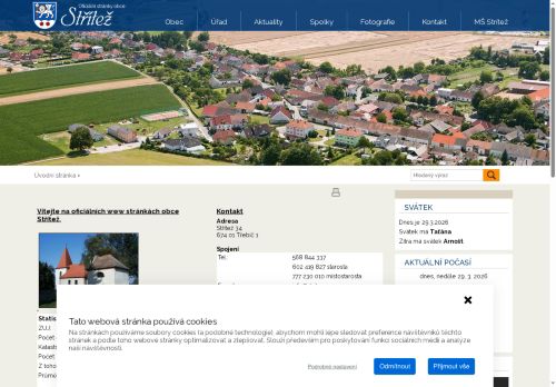 Zobrazit webové stránky Obecní úřad Střítež
