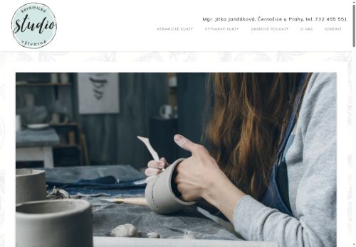 Zobrazit webové stránky Keramické a výtvarné studio Jitky Jandákové