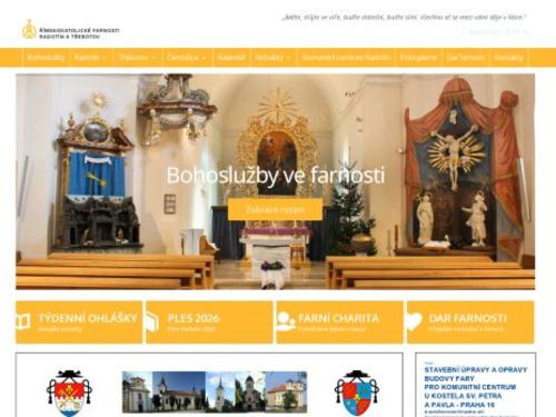 Římskokatolická farnost Třebotov