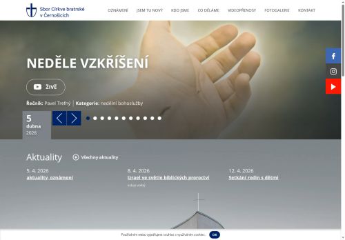 Zobrazit webové stránky Sbor církve bratrské