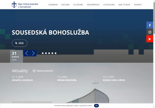 Zobrazit webové stránky Sbor církve bratrské