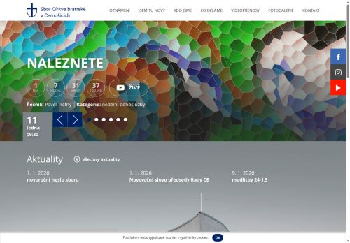 Zobrazit webové stránky Sbor církve bratrské