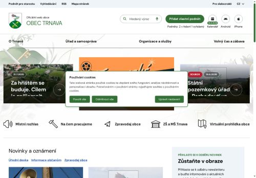 Zobrazit webové stránky Obecní úřad Trnava