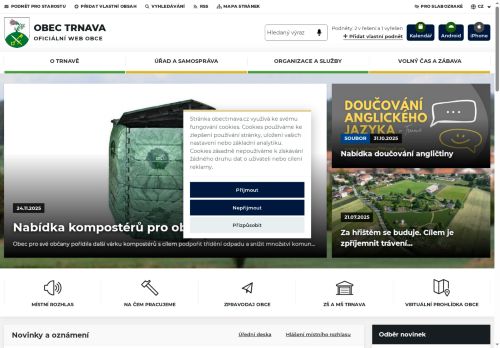 Zobrazit webové stránky Obecní úřad Trnava