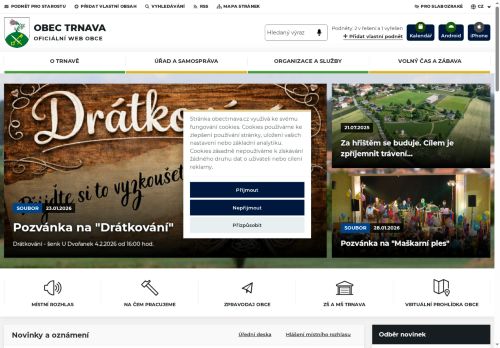 Zobrazit webové stránky Obecní úřad Trnava