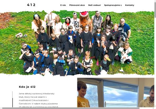 Zobrazit webové stránky Klub 412