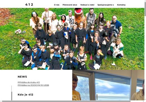 Zobrazit webové stránky Klub 412