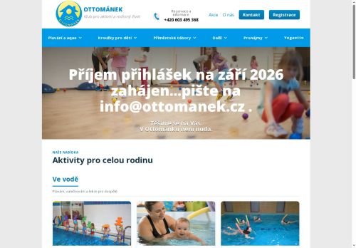 Zobrazit webové stránky Středisko volného času Ottománek