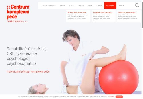 Zobrazit webové stránky Centrum komplexní péče Dobřichovice