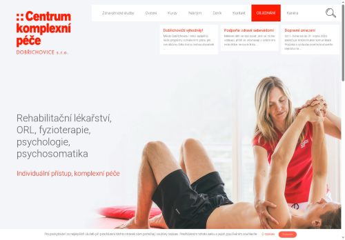 Zobrazit webové stránky Centrum komplexní péče Dobřichovice