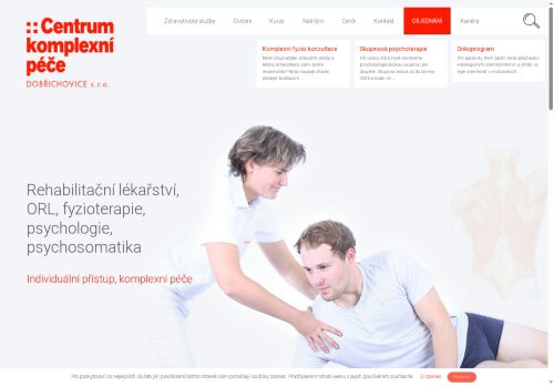 Zobrazit webové stránky Centrum komplexní péče Dobřichovice