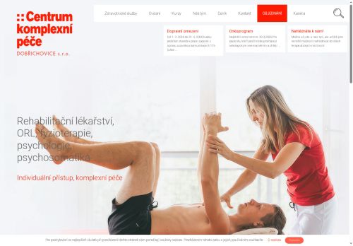 Zobrazit webové stránky Centrum komplexní péče Dobřichovice