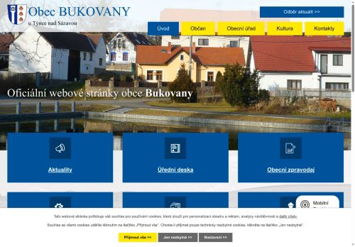 Zobrazit webové stránky Obecní úřad Bukovany