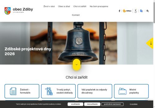 Zobrazit webové stránky Obecní úřad Zdiby