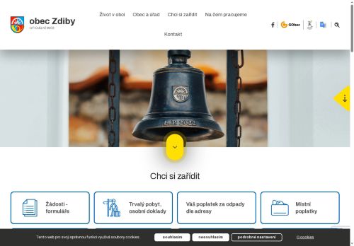Zobrazit webové stránky Obecní úřad Zdiby
