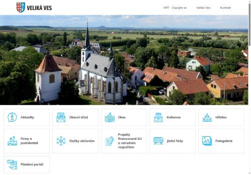 Zobrazit webové stránky Obecní úřad Veliká Ves