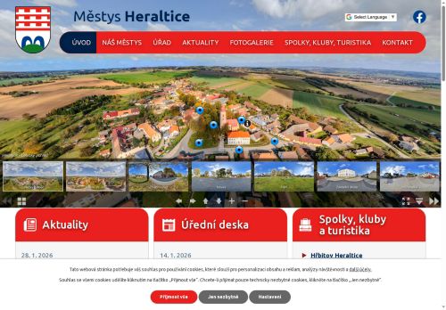 Zobrazit webové stránky Úřad městyse Heraltice