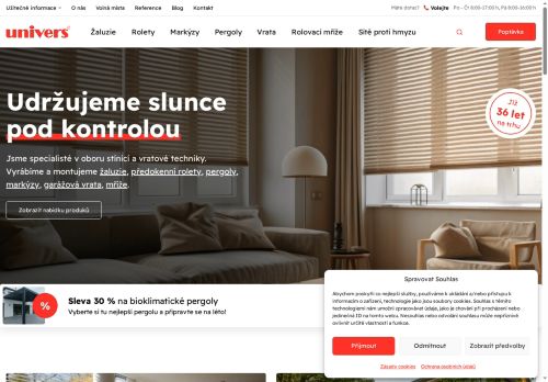 Webové stránky DMS Alfa, a.s., Kladno