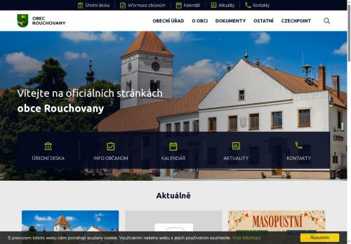 Zobrazit webové stránky Obecní úřad Rouchovany