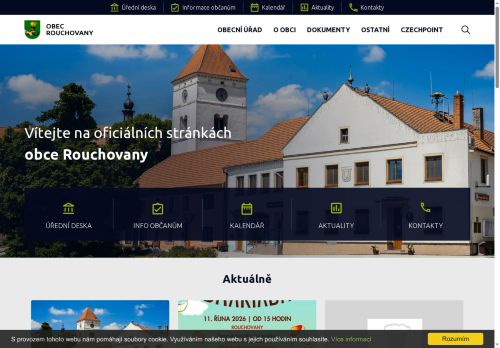 Zobrazit webové stránky Obecní úřad Rouchovany