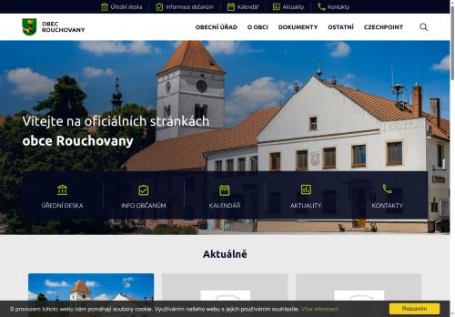 Zobrazit webové stránky Obecní úřad Rouchovany