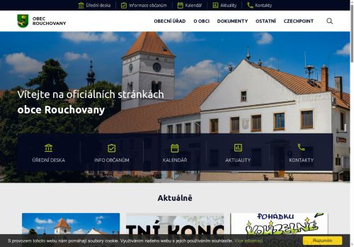 Zobrazit webové stránky Obecní úřad Rouchovany