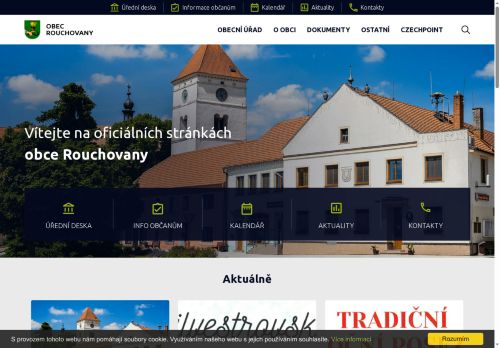 Zobrazit webové stránky Obecní úřad Rouchovany