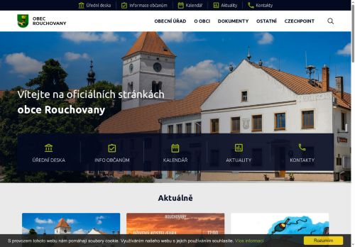 Zobrazit webové stránky Obecní úřad Rouchovany