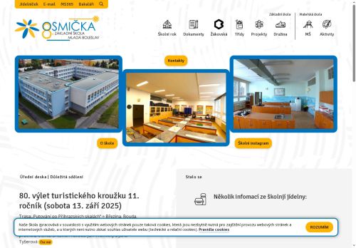 Zobrazit webové stránky Základní škola a Mateřská škola Mladá Boleslav