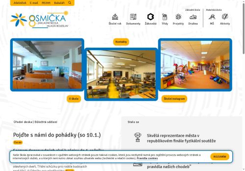 Základní škola a Mateřská škola Mladá Boleslav , Václavkova 1040, příspěvková organizace nabízí práci na pozici Uklízečka v obci Mladá Boleslav