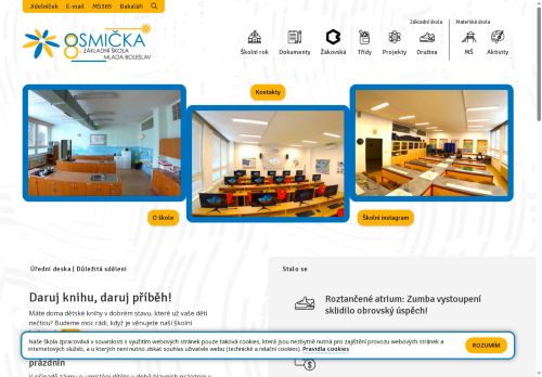 Zobrazit webové stránky Základní škola a Mateřská škola Mladá Boleslav