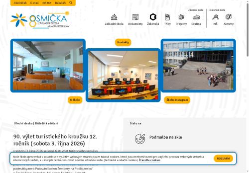 Zobrazit webové stránky Základní škola a Mateřská škola Mladá Boleslav