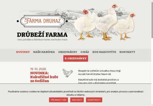 Zobrazit webové stránky Farma DRUHAZ, spol. s r.o.