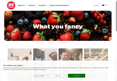Zobrazit webové stránky AG FOODS Group a.s.