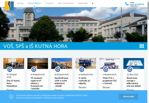 Vyšší odborná škola, Střední průmyslová škola a Jazyková škola s právem státní jazykové zkoušky, Kutná Hora, Masarykova 197 nabízí práci na pozici Kuchař/ka v obci Kutná Hora