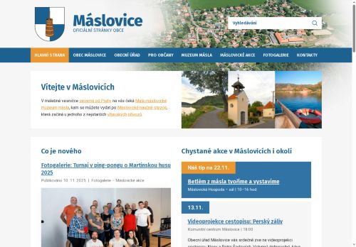 Zobrazit webové stránky Obecní úřad Máslovice