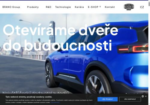 Webové stránky PROF SVAR s.r.o., Mnichovo Hradiště