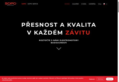 SOPO s.r.o. nabízí práci na pozici Montážní dělník elekt. a energet. zařízení (m/ž) v obci Jedovnice