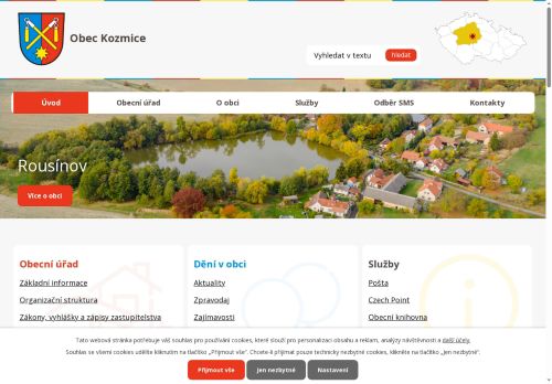 Zobrazit webové stránky Obecní úřad Kozmice