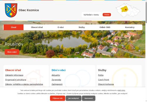 Zobrazit webové stránky Obecní úřad Kozmice