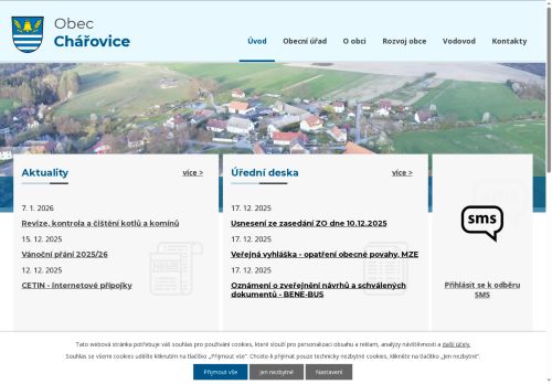 Zobrazit webové stránky Obecní úřad Chářovice