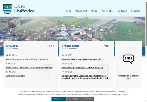 Zobrazit webové stránky Obecní úřad Chářovice