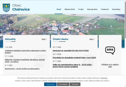 Zobrazit webové stránky Obecní úřad Chářovice