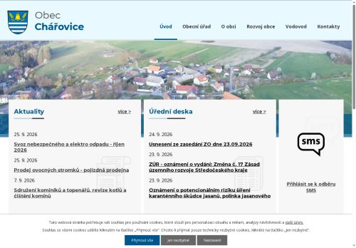 Zobrazit webové stránky Obecní úřad Chářovice