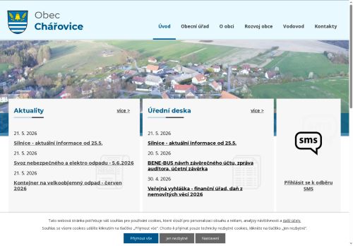 Zobrazit webové stránky Obecní úřad Chářovice